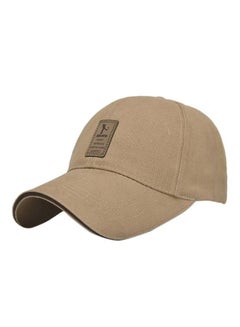 Bluelans Snapback Hip-Hop Cap Dark Beige  - Image 2