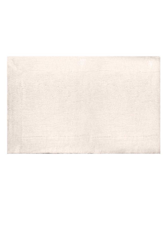homes r us - Hawaii Bath Mat White 50 x 60cm - Image 1