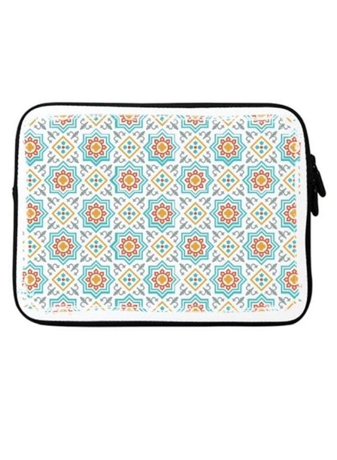 Stylizedd - Moroccan Mosaic Premium Designer Sleeve With Strap For Laptop Multicolour - Image 1