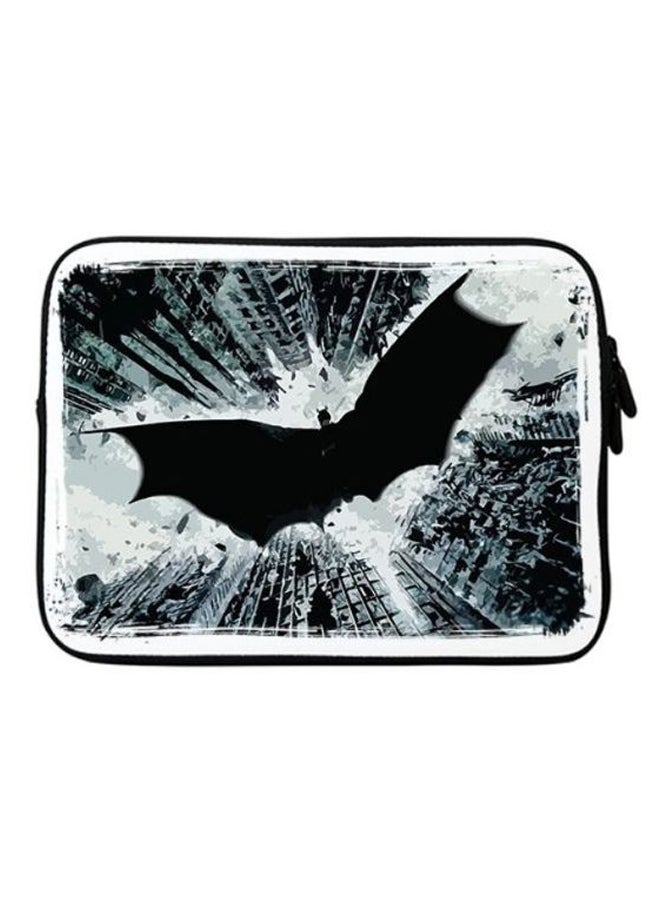 Stylizedd Falling Bat Printed Premium Designer Sleeve With Strap For Laptop Multicolour - Image 1