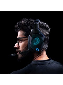 لوجيتيك سماعة رأس سلكية للعب بتصميم يغطي الأذن G431  - Image 2