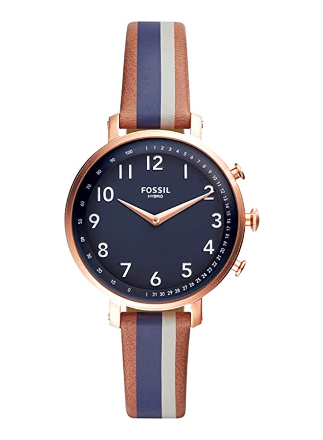 فوسيل ساعة يد هايبرد بعقارب طراز FTW5052 للنساء - Image 1