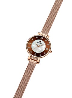 REWARD Women's Stainless Steel Analog Wrist Watch J4469K-KM - 42 mm - Rose Gold  - Image 3