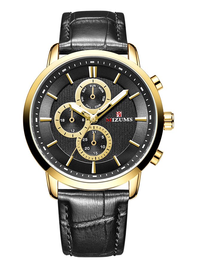 MIZUMS Men's Alloy Chronograph Wrist Watch J3827B1-KM - Image 1