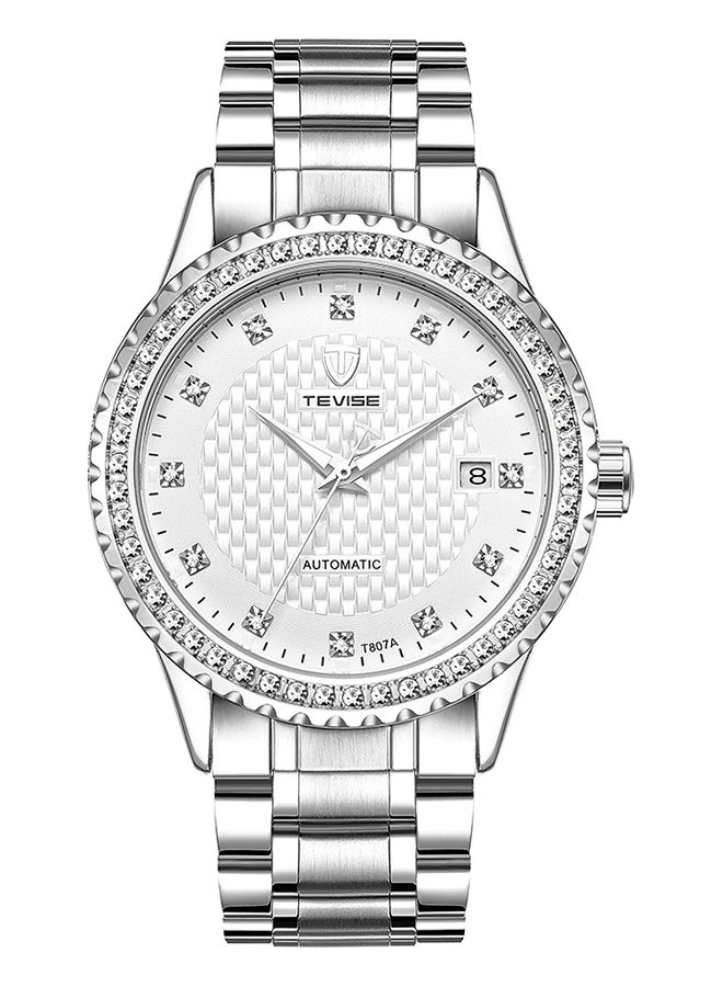 Tevise Men's Waterproof Stainless Steel Analog Watch J3670-1-KM - Image 1