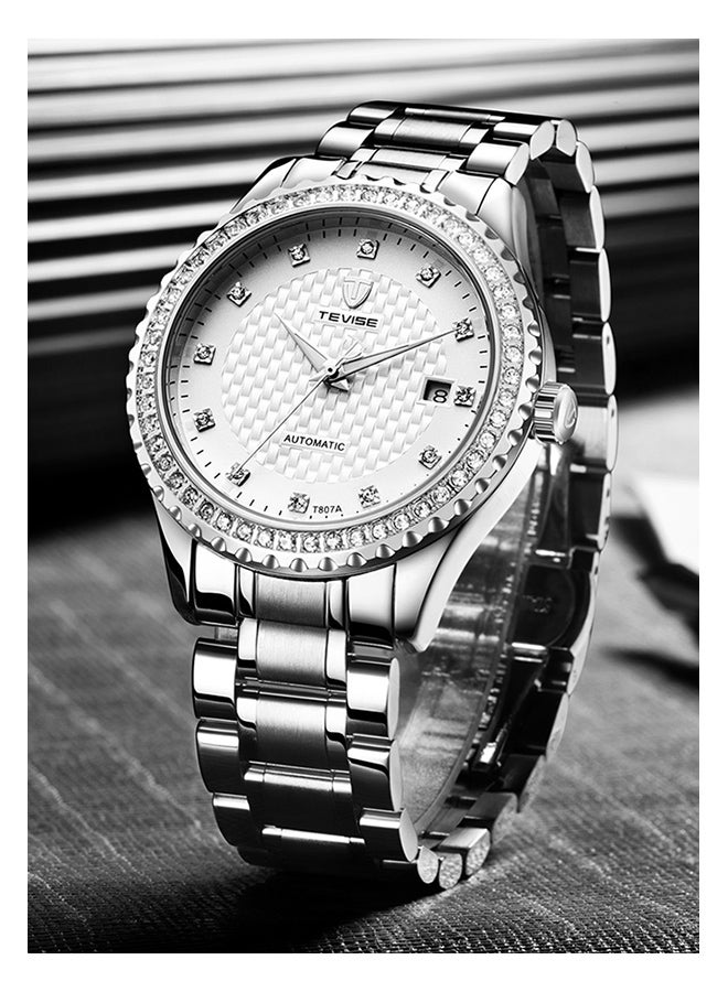 Tevise Men's Waterproof Stainless Steel Analog Watch J3670-1-KM - Image 2