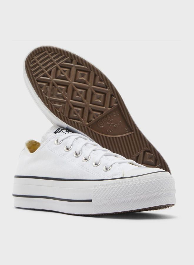 CONVERSE Women's Chuck Taylor All Star Low Top Sneakers White  - Image 3