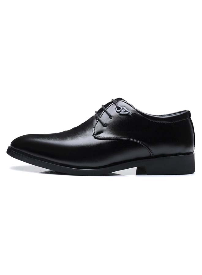 Zaitun Men's Oxfords  Pointed Toe Business Formal Fashion Shoes Black  - Image 3