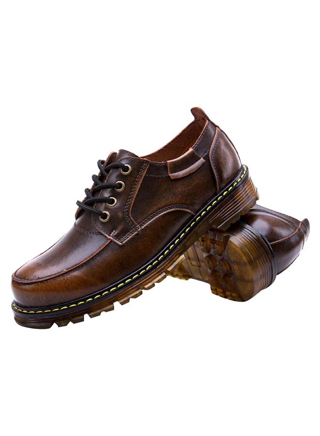 Oxford Lace-Up Formal Shoes Brown  - Image 3