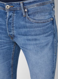 JACK & JONES Glenn Slim Fit Jeans Blue  - Image 4