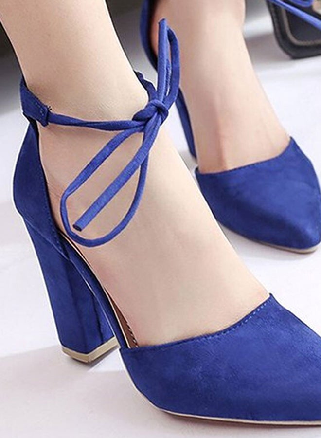 Women's High Heeled Shoes Sapphire Blue  - Image 2