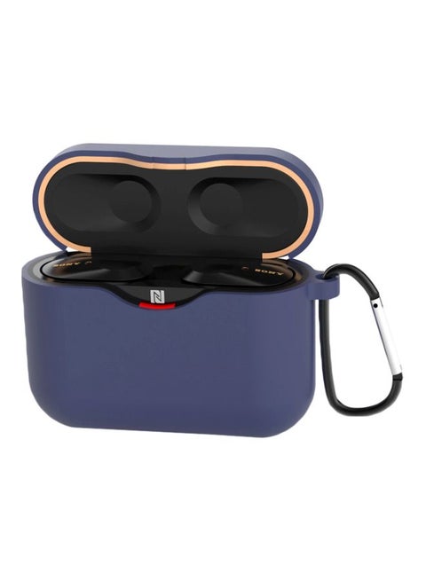 Protective Charging Case For Sony WF-1000XM3 Earphones Midnight Blue