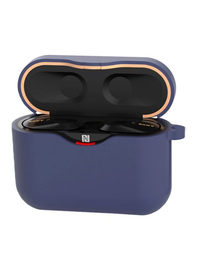 Generic - Protective Charging Case For Sony WF-1000XM3 Earphones Midnight Blue - Image 1