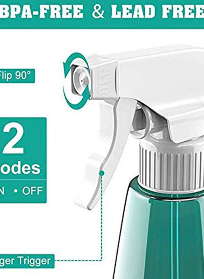 Generic Empty Mist Spray Bottle Blue/White 500ml - Image 2