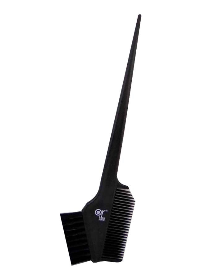 Or Bleu Hair Colouring Brush And Comb Black 22.5cm - Image 1