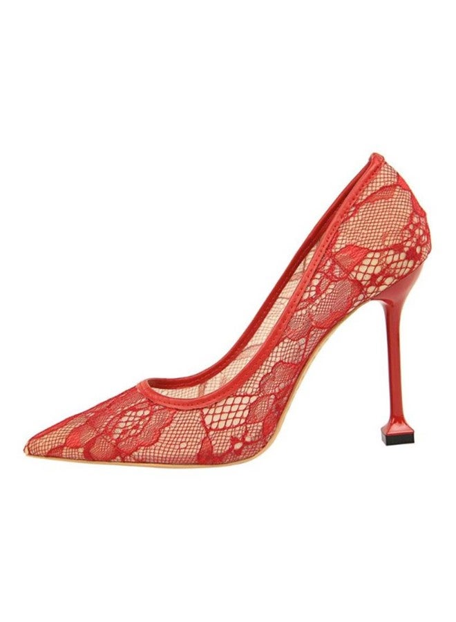 High Heel Pumps Red