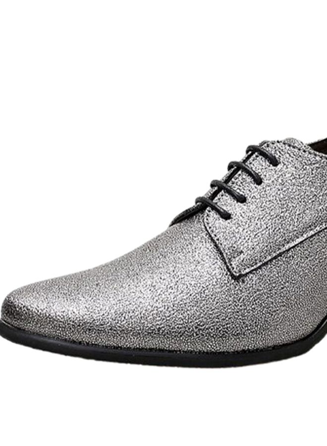 Generic High Heel Shoes Silver  - Image 3