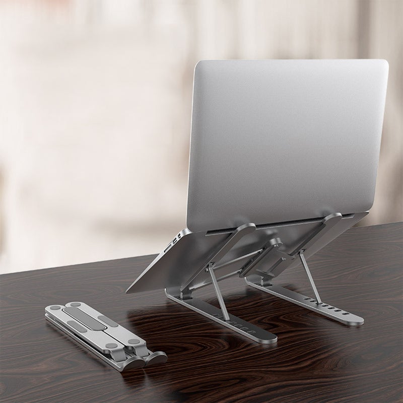 Adjustable Portable Elevator Laptop Stand Black - Image 2