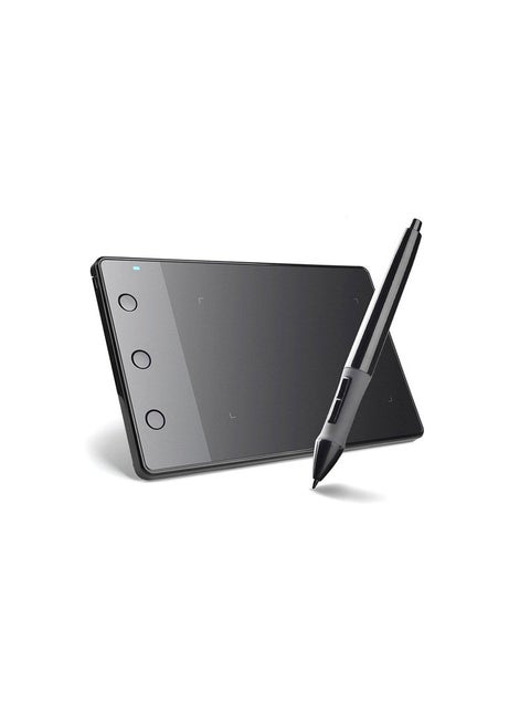 H420 Professional Digital Drawing Graphics Tablet With Pen Black