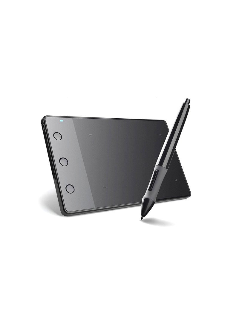 HUION H420 Professional Digital Drawing Graphics Tablet With Pen Black  - Image 1