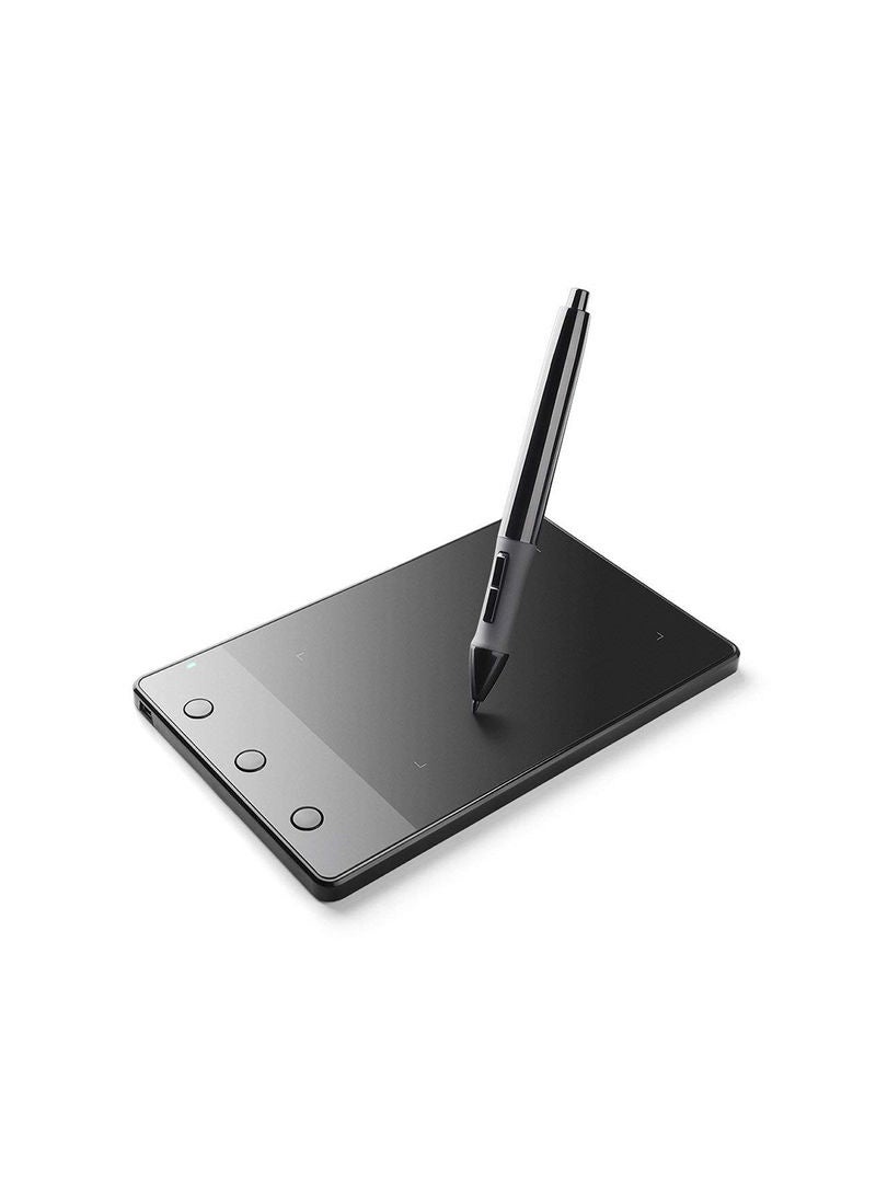 HUION H420 Professional Digital Drawing Graphics Tablet With Pen Black  - Image 3