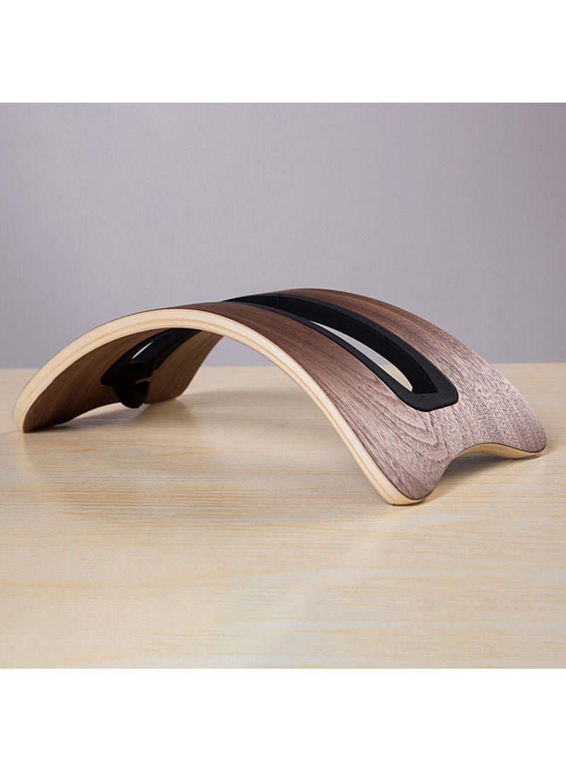SAMDI - Wood Vertical Laptop Holder Stand Black - Image 1