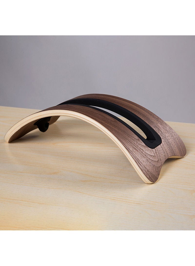 SAMDI - Wood Vertical Laptop Holder Stand Black - Image 1