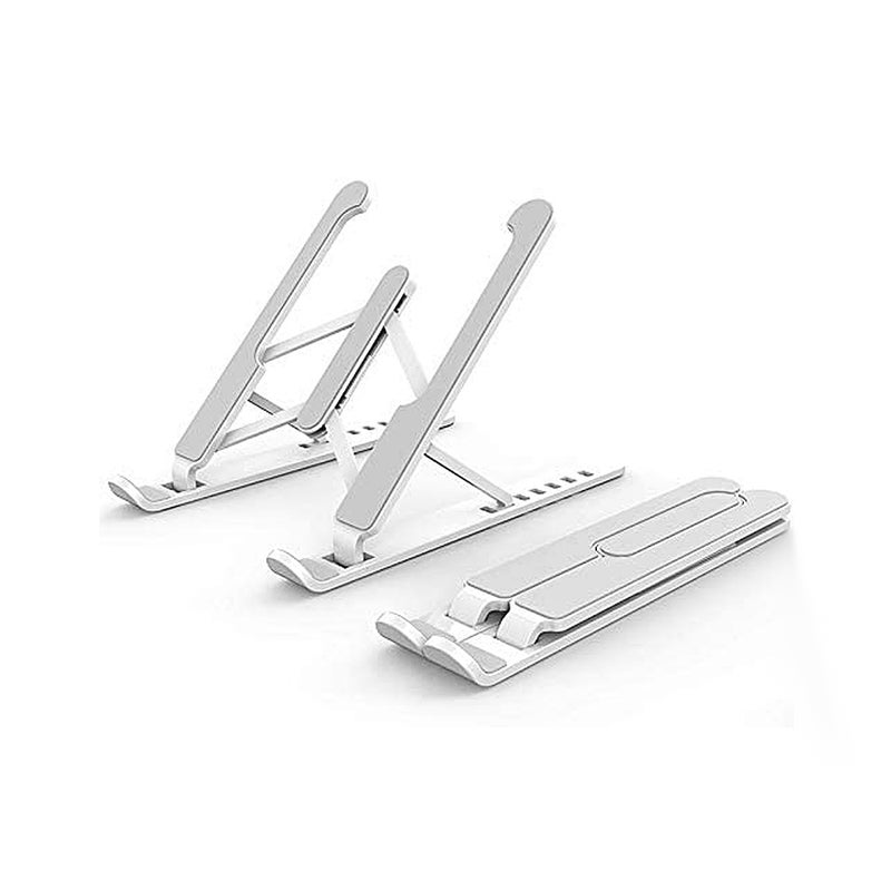 Height Adjustable Laptop Stand Silver - Image 4