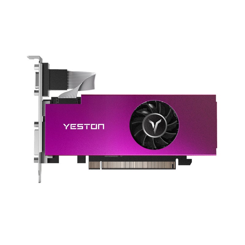 yeston 1183/6000MHz 2G/64bit/GDDR5 Discrete Gaming Graphic Card Black  - Image 1