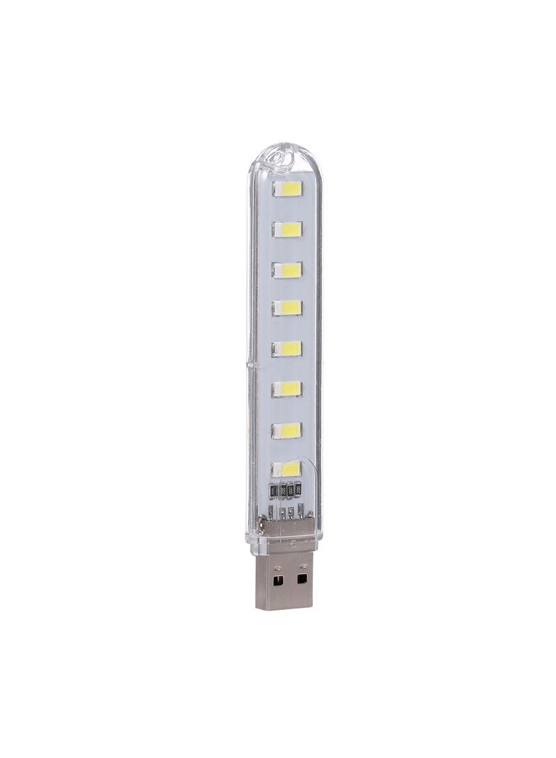 U Shaped 3 LED Plug and Play USB Light Lamp Transparent  - Image 2