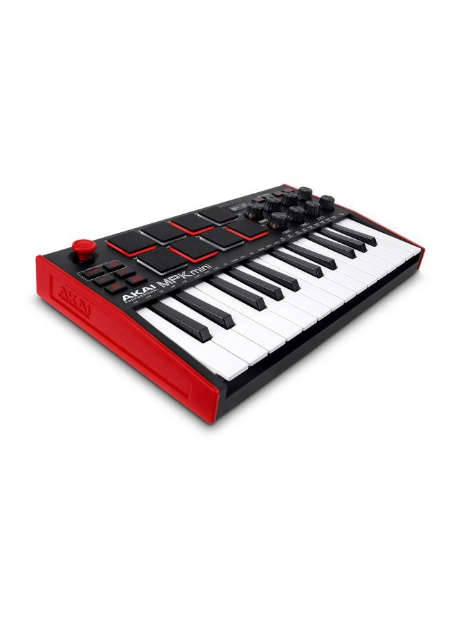 Akai Professional - MPK Mini 3 Mini Keyboard Controller Red - Image 1