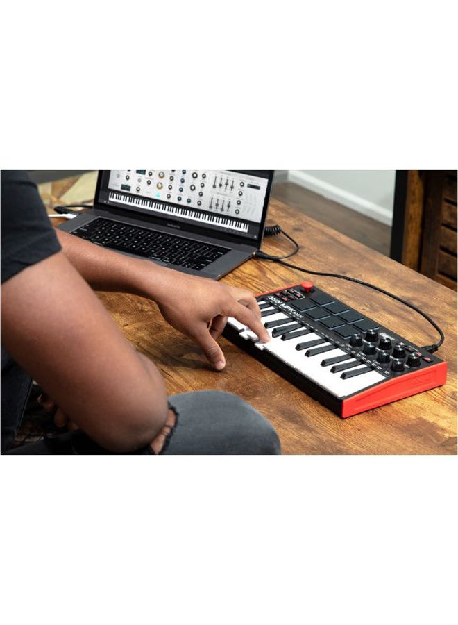 Akai Professional - MPK Mini 3 Mini Keyboard Controller Red - Image 1