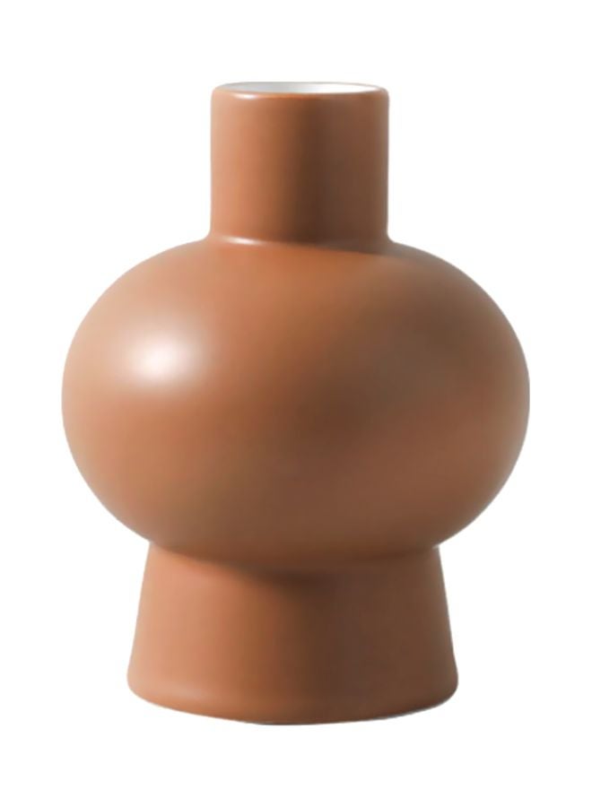 بيوينتي مزهرية للزينة بني 16x12سم - Image 1