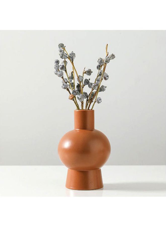 بيوينتي مزهرية للزينة بني 16x12سم - Image 3