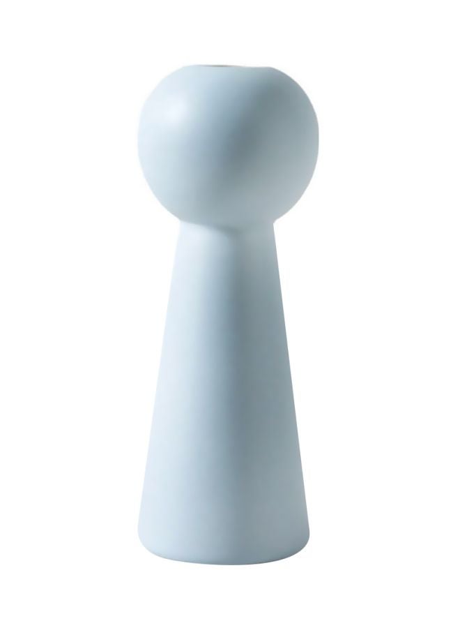 Beauenty Decorative Flower Vase Light Blue 27x9.5cm  - Image 1