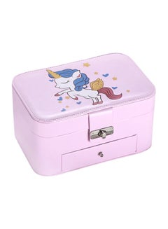 Printed Leather Jewelry Box