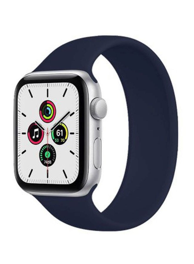 Generic - Solo Loop Band For Apple Watch Series 6/SE 44 mm Dark Blue - Image 1