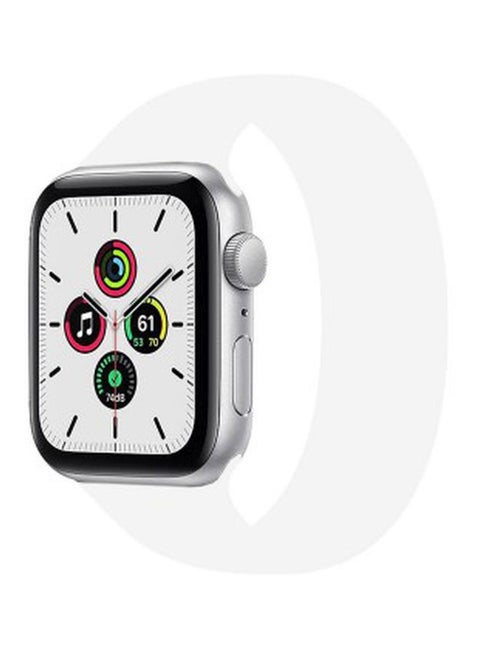 Solo Loop Band For Apple Watch Series 6/SE 40 mm White