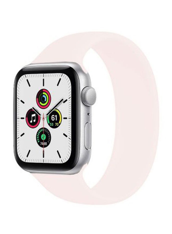 MARGOUN - Solo Loop Band For Apple Watch Series 6/SE 40 mm Pink Sand - Image 1