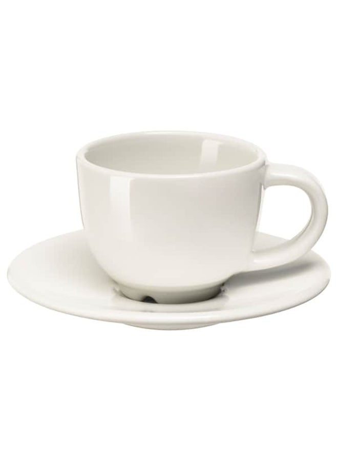 VARDAGEN Espresso Cup And Saucer White 10cm 