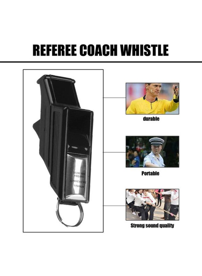 Generic - Authentic Referee Whistle 9x6x3cm 9x6x3cm - Image 1