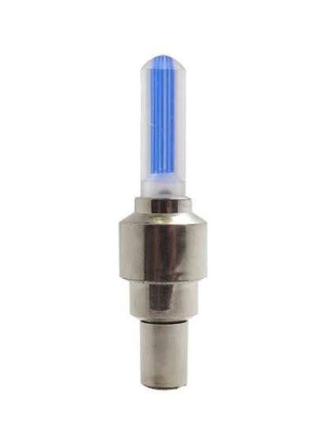 2-Piece Tyre Wheel Valve LED Cap Light Set