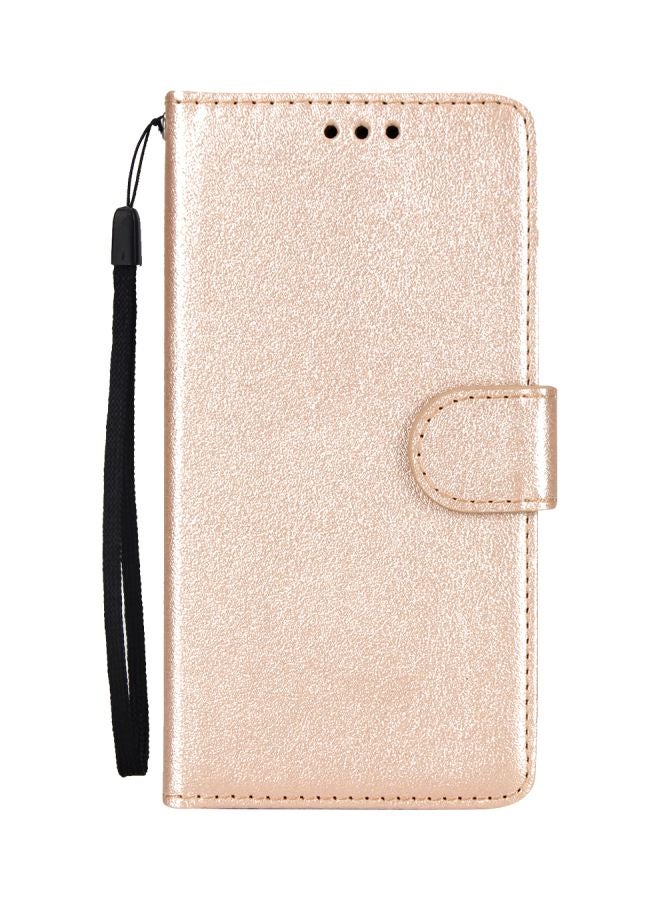 Folio Case Cover For Apple iPhone 6/6s Gold - Image 1