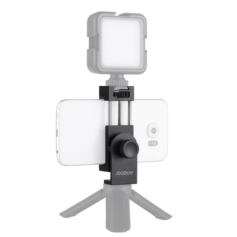 ANDOER Tripod Mount Adapter With Cold Shoe Mounting Black  - Image 5