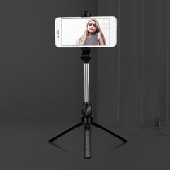 Generic Multi-functional Handheld Portable Selfie Stick Black  - Image 2