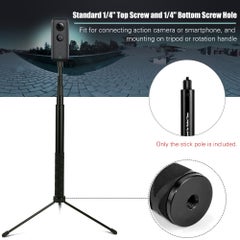 Generic Photography Extension Rod Invisible Selfie Stick for Bullet Time Black  - Image 3
