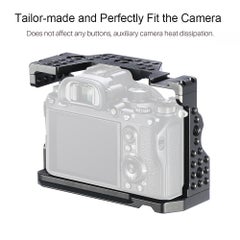 Generic Camera Cage with Cold Shoe Mount Black  - Image 2