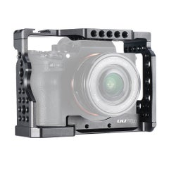 Generic Camera Cage with Cold Shoe Mount Black  - Image 5
