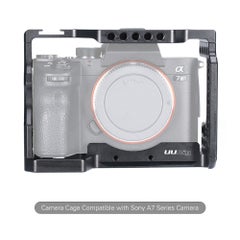 Generic Camera Cage with Cold Shoe Mount Black  - Image 4