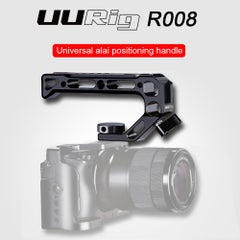 Generic Universal Camera Top Handle Handgrip with Cold Shoe Mounts Black  - Image 1